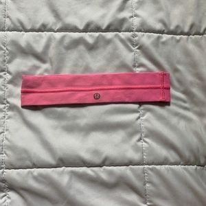 pink lululemon headband